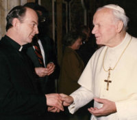 Richard John Neuhaus and Pope John Paul II